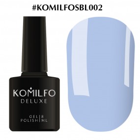 Гель-лак Komilfo Deluxe Series SBL002 (холодный голубой, эмаль), 8 мл
