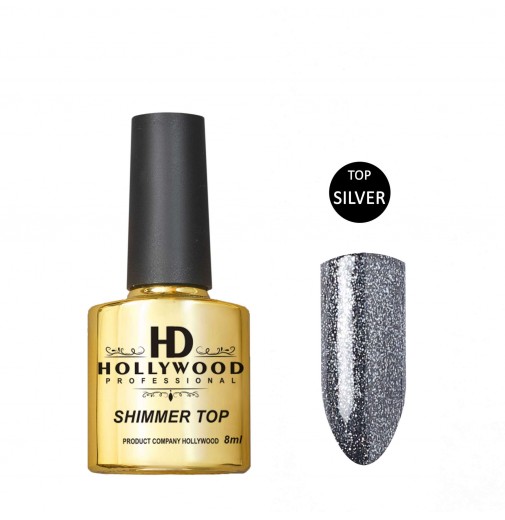SHIMMER TOP Silver (ТОП ШИММЕР) HD HOLLYWOOD, 8 мл