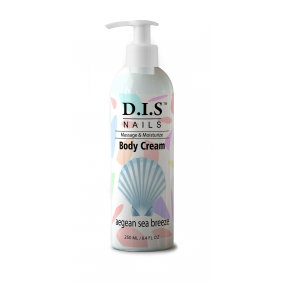 D.I.S Nails крем для тела body cream (aegean sea breeze), 250мл