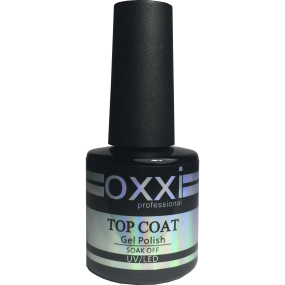 Top OXXI Вспомогательные топ coat (с липким слоем), 10 мл