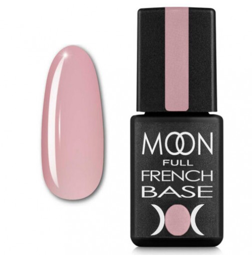 Moon Full Baza French №05 - база для гель лаку, 8 мл. (ніжно-рожевий)