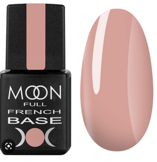 Moon Full Baza French №06 - база для гель лаку, 8 мл. (біло-рожевий)