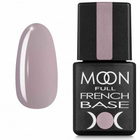 Moon Full Baza French №10 - база для гель лака, 8 мл. (розово-серый)