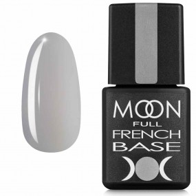 Moon Full Baza French №11 - база для гель лака, 8 мл. (серый)