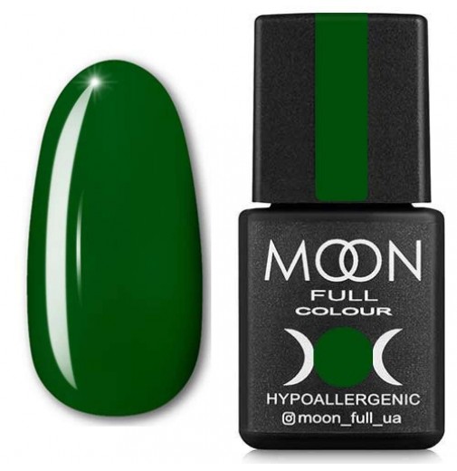 Гель-лак Moon Full Color Glass effect №07 зеленый, 8 мл.