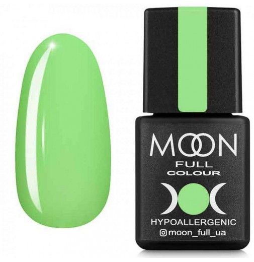 Гель-лак Moon Full Neon №701 світло-салатовий, 8 мл.