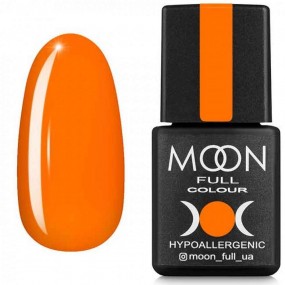 Гель-лак Moon Full Neon №704 оранжевый, 8 мл.