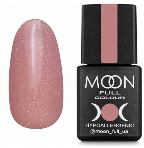 Moon Full Opal color №505 бежево-бузковий з різнобарвним шимером, 8 мл.