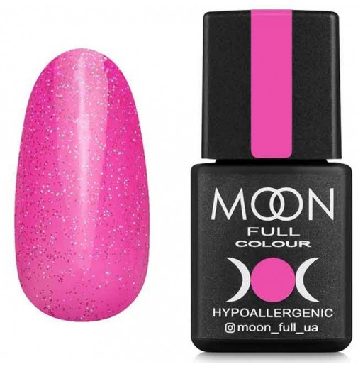 Moon Full Opal color №506 бліда фуксія з різнобарвним шимером, 8 мл.