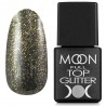 MOON FULL Top Glitter №2 Gold (без липкого шару) 8мл