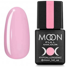 Гель-лак Moon Full №106 кремовый розовый, 8мл.