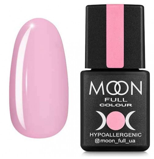Гель-лак Moon Full №106 рожевий кремовий, 8мл.