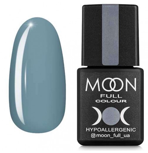 Гель-лак Moon Full №150 светло-серый с голубым подтоном, 8мл.