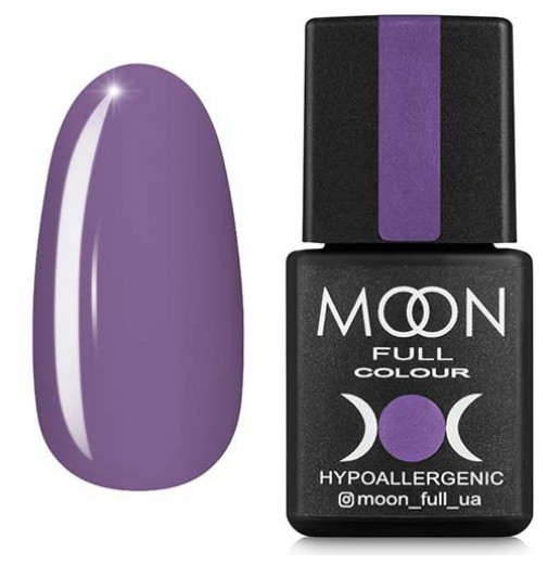 Гель-лак Moon Full №159 пастельный фиолетовый, 8мл.