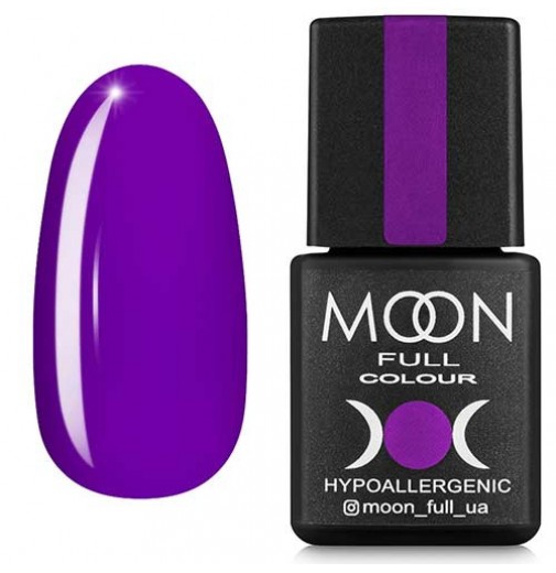 Гель-лак Moon Full №164 ярко-фиолетовый, 8мл.