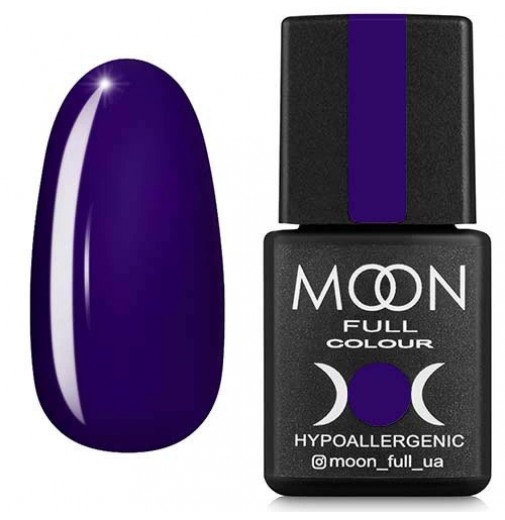 Гель-лак Moon Full №172 темный фиолетовый, 8мл.