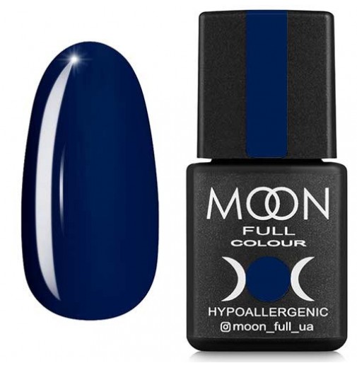 Гель-лак Moon Full №175 синий дымчатый, 8мл.