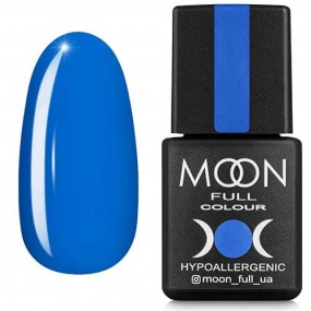 Гель-лак Moon Full №182 блакитний, 8мл.