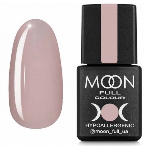 Гель-лак Moon Full Summer 2020 №601 бежево-рожевий ніжний, 8 мл.