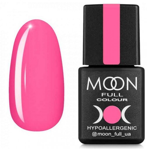 Гель-лак Moon Full Summer 2020 №606 яскраво-рожевий, 8 мл.