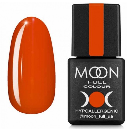 Гель-лак Moon Full Summer 2020 №615 морковно-шафрановый,8 мл.