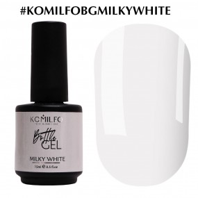 Komilfo Bottle Gel Milky White, 15 мл