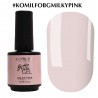 Komilfo Bottle Gel Milky Pink, 15 мл