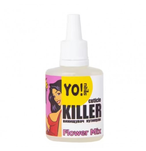 YO! Nails Cuticle Killer flower mix, 30 мл