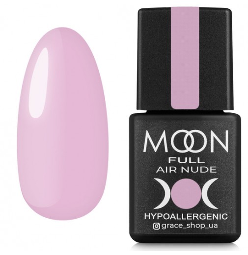 Гель лак MOON FULL Air Nude №15 холодный розовый, 8 мл.