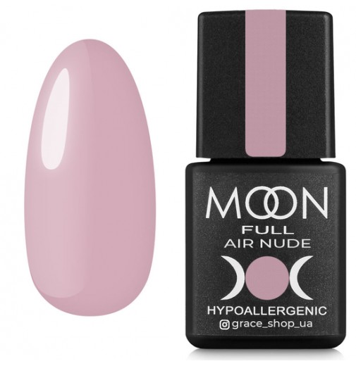 Гель лак MOON FULL Air Nude №16 розовый персиковый, 8 мл.