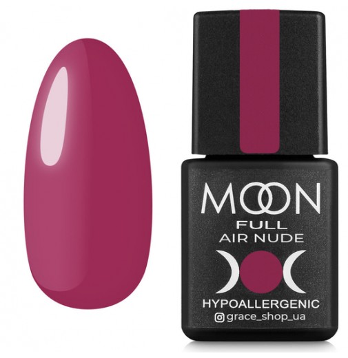 Гель лак MOON FULL Air Nude №18 винтажный розовый насыщенный, 8 мл.