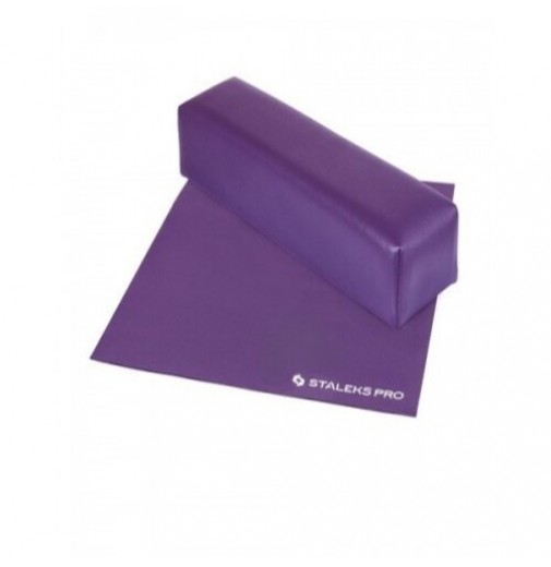 Подлокотник "макси" с ковриком, фиолетовый Staleks Pro Expert 11 Type 3