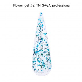 Гель flower gel №02 (цветочный гель)