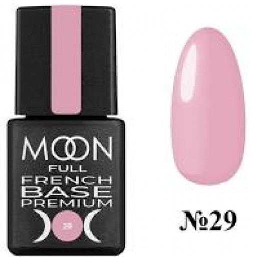French Base Premium Moon Full №29 розовый, 8 мл.