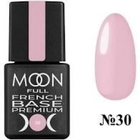 French Base Premium Moon Full №30 бело-розовый, 8 мл.