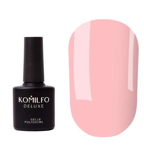 Komilfo  no wipe milky pink top, 8мл