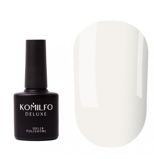 Komilfo  no wipe milky white top, 8мл