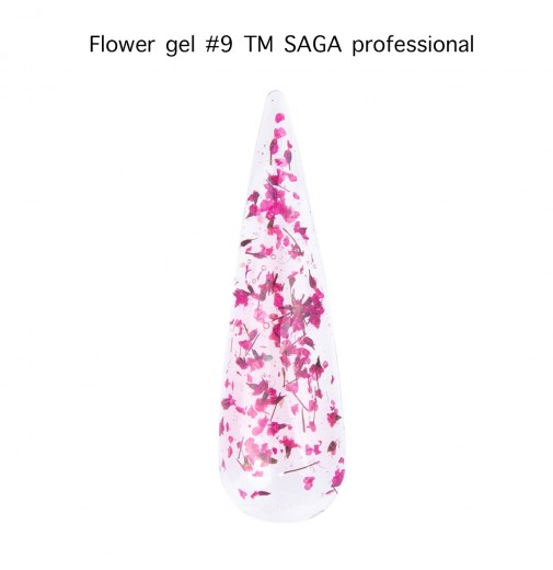 Гель flower gel №09 (цветочный гель)