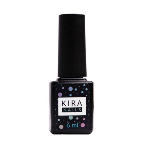 "Kira Nails" Топ matte no wipe top coat - матовый топ для гель-лака без липкого слоя, 6 мл