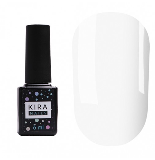 Kira Nails French Base Milk 001 (молочна), 6 мл