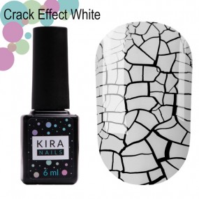 "Kira Nails" Гель-лак Crack Effect crack effect white
