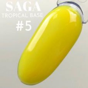 База камуфлирующая Saga Tropical Base №5 (неоновый желтый) 8 мл