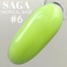 База камуфлююча Saga Tropical Base №6 (неоновий лимонний) 8 мл