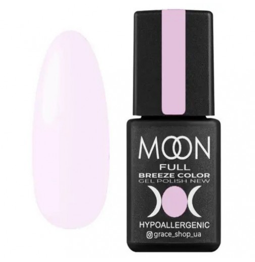 Гель лак Moon Full Breeze color №401 нежно-розовая сакура, 8 мл