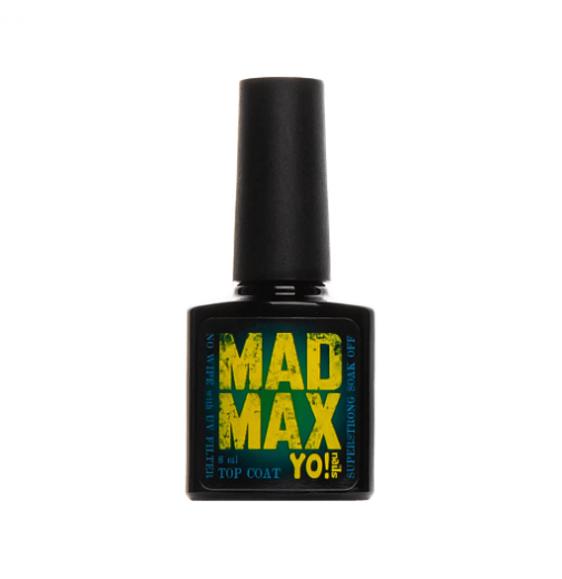 YO! Nails финиш суперстойкий mad max (с уф.фильтрами), 8 мл