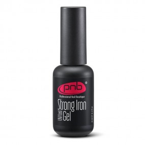 PNB Гель strong lron gel (тонкая кисть) natural