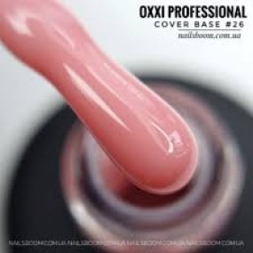 OXXI Вспомогательные base rubber cover база камуфлирующая №26, 30мл