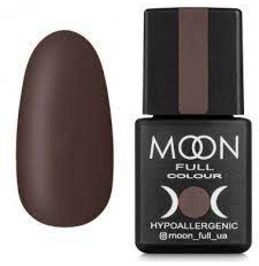 Гель лак Moon Full Fashion color №236 темний шоколад, 8 мл.