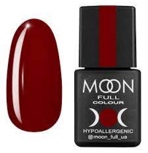 Гель лак Moon Full Fashion color №237 красно-коричневый, 8 мл.