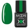 Гель лак Moon Full Fashion color №244 зеленый, 8 мл.